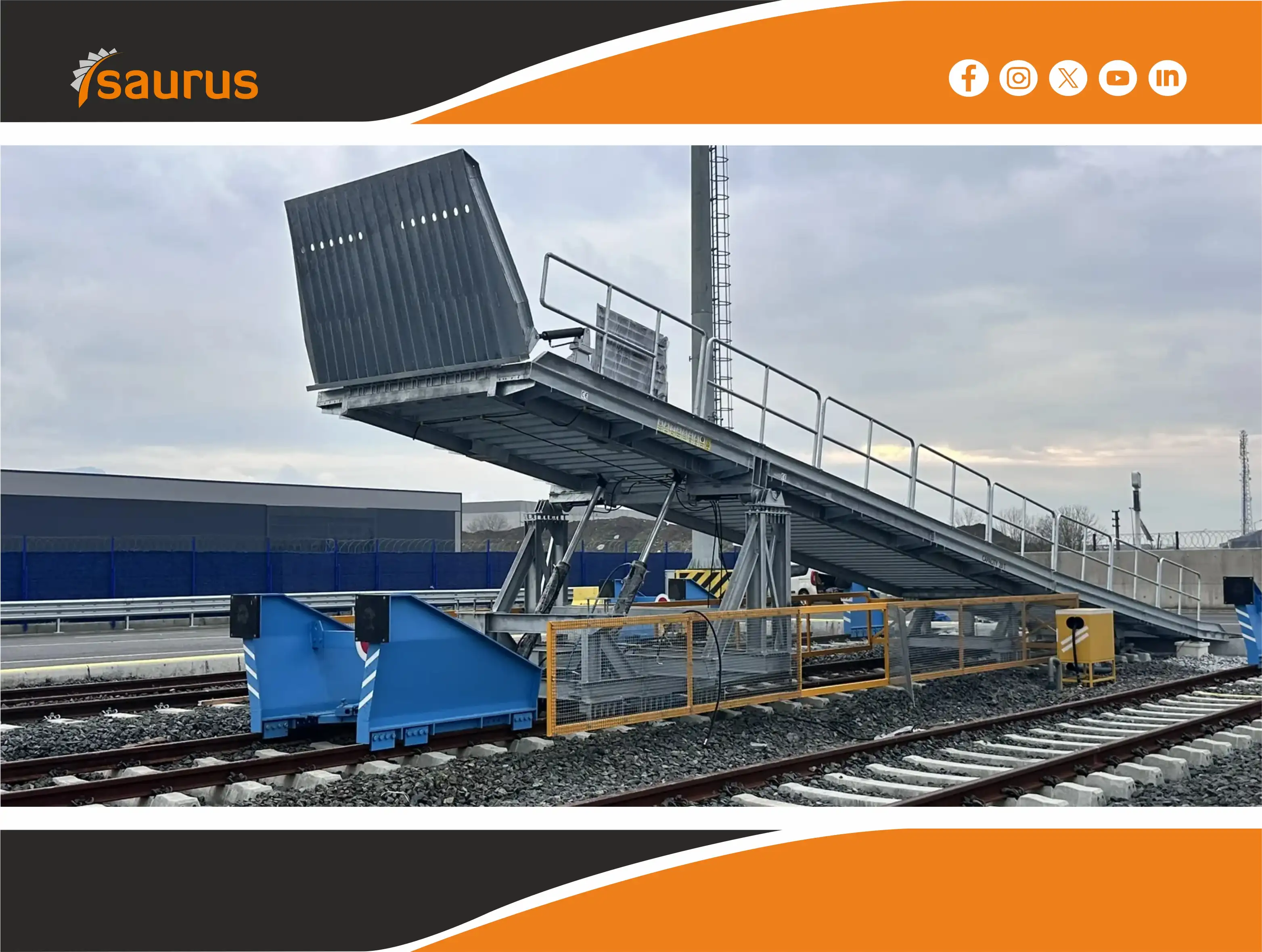 Tren Vagonuna Araba Yükleme Rampası