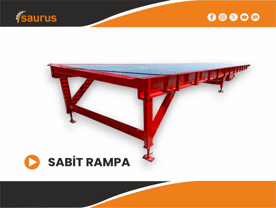 Düz Kısmı Olan Düşük Sabit Rampa